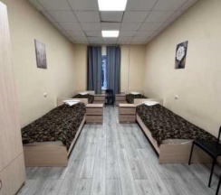 Кровать в 4-местном общем номере 5-ой категории в Звенигородский