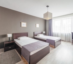 Апартаменты Superior c 1 комнатой с балконом и с красивым видом из окна в Комплекс апартаментов Комфорт