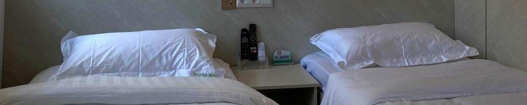Номер стандарт эконом с 2 односпальными кроватями (без окна) в Holiday hotel