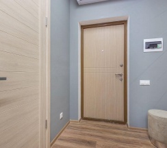 Апартаменты улучшенные с 1 двуспальной кроватью в Sky inn color