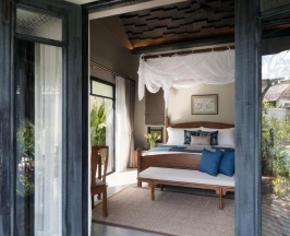 Двухместная Anantara Villa Pool Access двуспальная кровать в Отель Anantara Lawana Koh Samui Resort, Chaweng