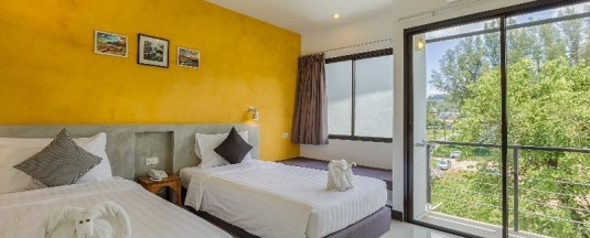 Двухместный номер Standard 2 отдельные кровати в Ideo Phuket Hotel