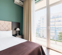 Стандарт 24 кв.м. c кухней | 2 отдельные кровати в Имеретинский