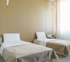 Улучшенный Двухместный номер с двумя раздельными кроватями в Парк Культуры