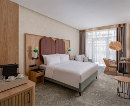 Deluxe special pool view (номер для людей с ограниченными возможностями) в Funf Luxury Resort&SPA Anapa Miracleon