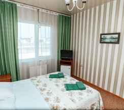 Двухместный номер Standard с красивым видом из окна двуспальная кровать в Алла