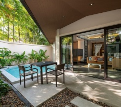 Pool вилла с красивым видом из окна в Dewa Phuket Resort & Villas