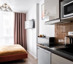 1-местные апартаменты студия в Apartments Private (Апартментс Прайвит) на шоссе Волоколамское