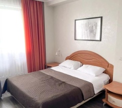 Номер стандарт с 1 двуспальной кроватью (с завтраком) в Баваренок