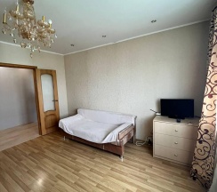 2-комнатные апартаменты стандарт с диваном в BestFlat24 (БэстФлэт24) на бульваре Волжский 113А корпус 8