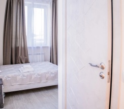 Двухместные апартаменты c 1 комнатой двуспальная кровать в Хостел на Фурье