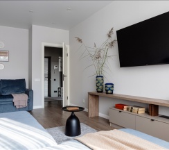 Однокомнатные апартаменты в Зеленоградске в Культура Быта