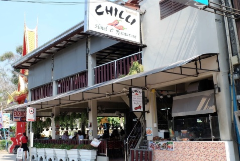 пляж Хат Сай Кеу: Отель Chilli Hotel & Restaurant