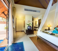 Двухместная вилла Diamond двуспальная кровать в Курортный отель Chada Lanta Beach Resort