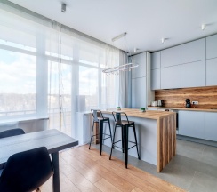 2-комнатные апартаменты люкс в Letyourflat (Лэтюфлэт) на улице Мосфильмовская
