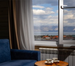 Улучшенный двухместный номер с дополнительным местом в BaikalWood Hotel&SPA