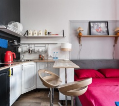1-комнатные апартаменты студия в BestFlat24 (БэстФлэт24) на улице Шереметьевская 85с1