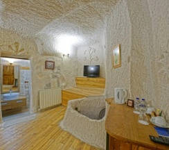 Двухместный люкс Cave Comfort двуспальная кровать в La Casa Cave