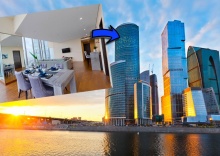 Апартаменты с двумя спальнями "Sky Grand Lounge". в Sky apartments