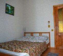 Номер стандарт эконом с 1 двуспальной кроватью в Русский лес
