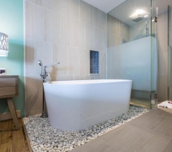 Двухместный номер Pool Access Deluxe с панорамным видом двуспальная кровать в Crest Resort & Pool Villas