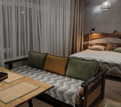 Стандарт улучшенный (№4) с видом на лес и горы в Намира