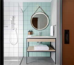 Стандартный номер с двумя кроватями Комфорт 120*200 в Hampton by Hilton