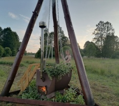 Домик с камином в В Чемодано