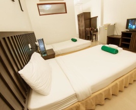 Двухместный номер Superior с видом на бассейн 2 отдельные кровати в The Green Beach Resort