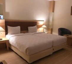 Двухместный номер Deluxe 2 отдельные кровати в OYO 666 D' Grande Hotel Batam