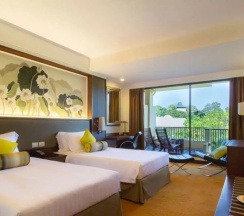 Двухместный номер Premium с видом на сад (2 отдельные кровати) в Dusit Thani Pattaya