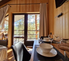 Апартамент-студия с балконом на 2 этаже в Les Apart