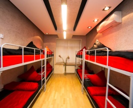 Кровать в общем номере в Хостелы рус Коломенская