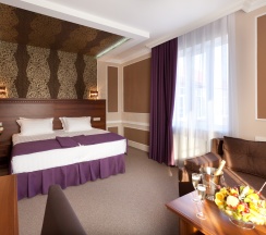 Джуниор Сюит (Премиум с одной двуспальной или двумя односпальными кроватями) в Chocolatier