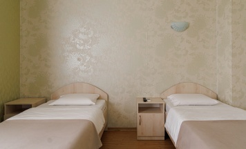 Двухместный номер с двумя раздельными кроватями в Парк Культуры
