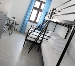 Четырёхместный номер Standard двухъярусная кровать в Soda Hostel & Apartments