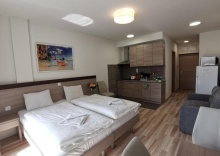 Двухместные апартаменты c 1 комнатой 2 отдельные кровати в Corvin Holiday Apartment Hotel