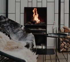 Helsinki с сауной и камином в Eder Vuoksa