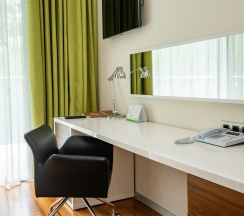 Однокомнатный номер с двумя отдельными кроватями в СберУниверситет