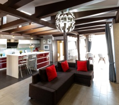 4 комнатный люкс с кухней и балконом в Venezia