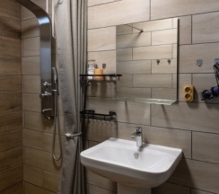 Шале с камином в Шале Мануки эн