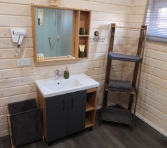 Двухместный коттедж двуспальная кровать в Хутор Пукинниеми