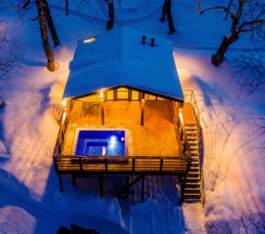 Шале с одной спальней в Kamchatka forest lodge