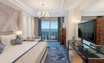 Двухместный номер Deluxe с видом на море (двуспальная кровать) в Kaya Palazzo Resort & Casino Girne