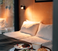 Домик с одной двуспальной кроватью в Сила ветра