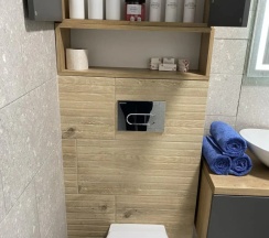 Двухместные апартаменты с красивым видом из окна (двуспальная кровать) в Апартаменты в тихом районе г. Зеленоградск