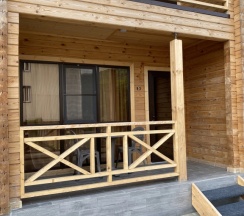 Двухместный номер Superior с балконом двуспальная кровать в Дача