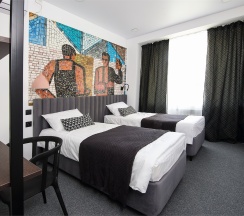 Двухместный номер с 1 кроватью или 2 отдельными кроватями в SV hotel