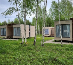 Двухместный номер Standard с красивым видом из окна двуспальная кровать в Земляничная поляна