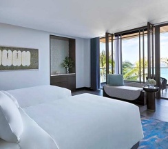 Вилла с бассейном с 4 комнатами oceanfront в Villa Le Corail, A Gran Melia Hotel